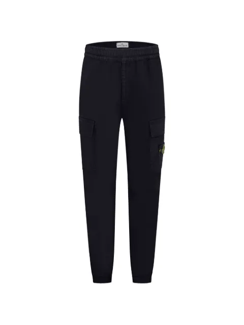 Stone Island Junior logo-patch cargo pants