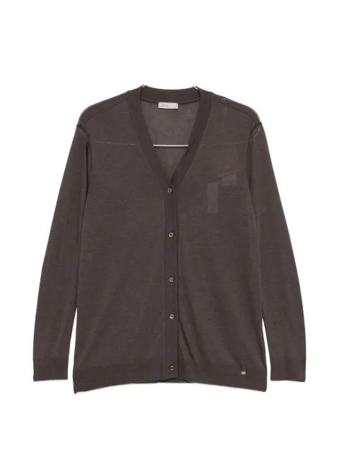 Herno V-neck button-up cardigan