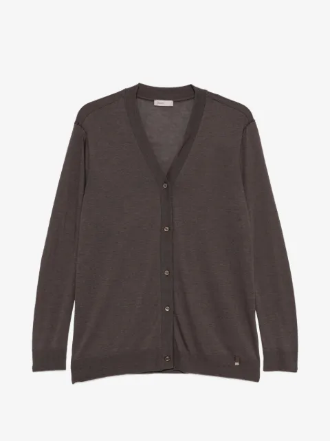 Herno V-neck button-up cardigan