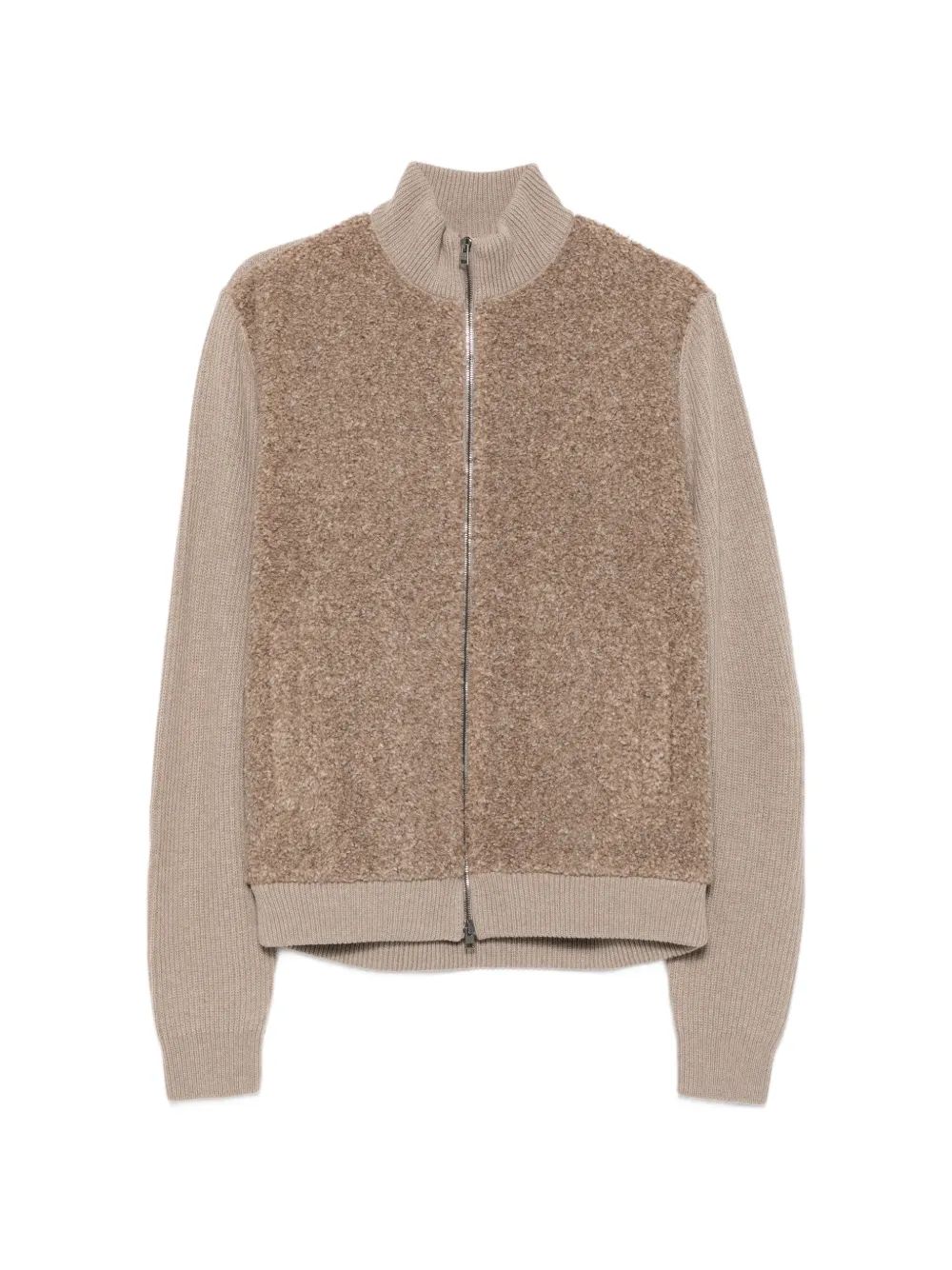 Herno zip-up cardigan | Brown | Image 1