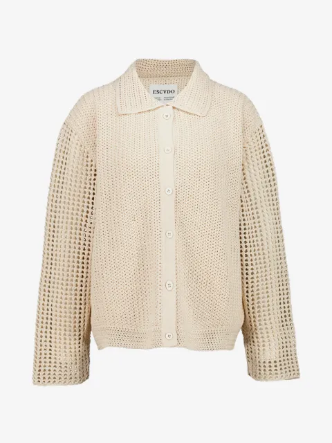 ESCVDO Solar hand-knitted cotton shirt