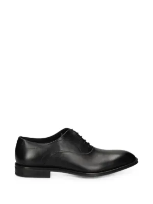 Jil Sander レザー ダービーシューズ | ブラック | FARFETCH JP