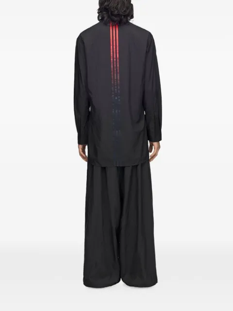 Y-3 渐色三条纹夹克式衬衫