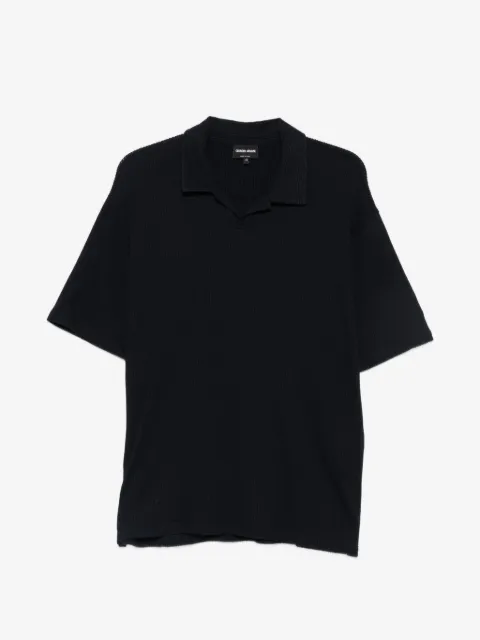 Giorgio Armani polo de canalé