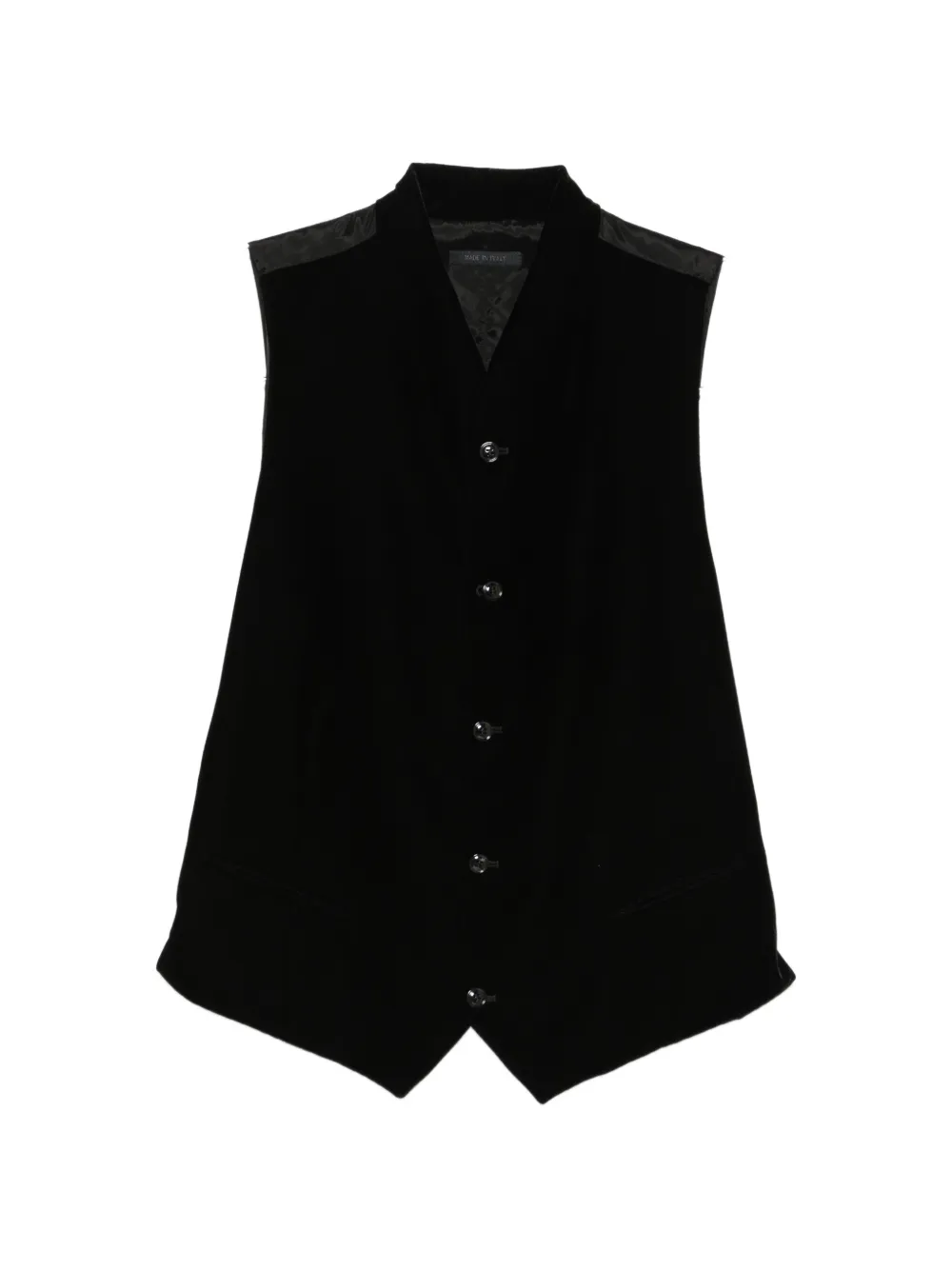 Giorgio Armani chaleco con botones | negro | Image 1