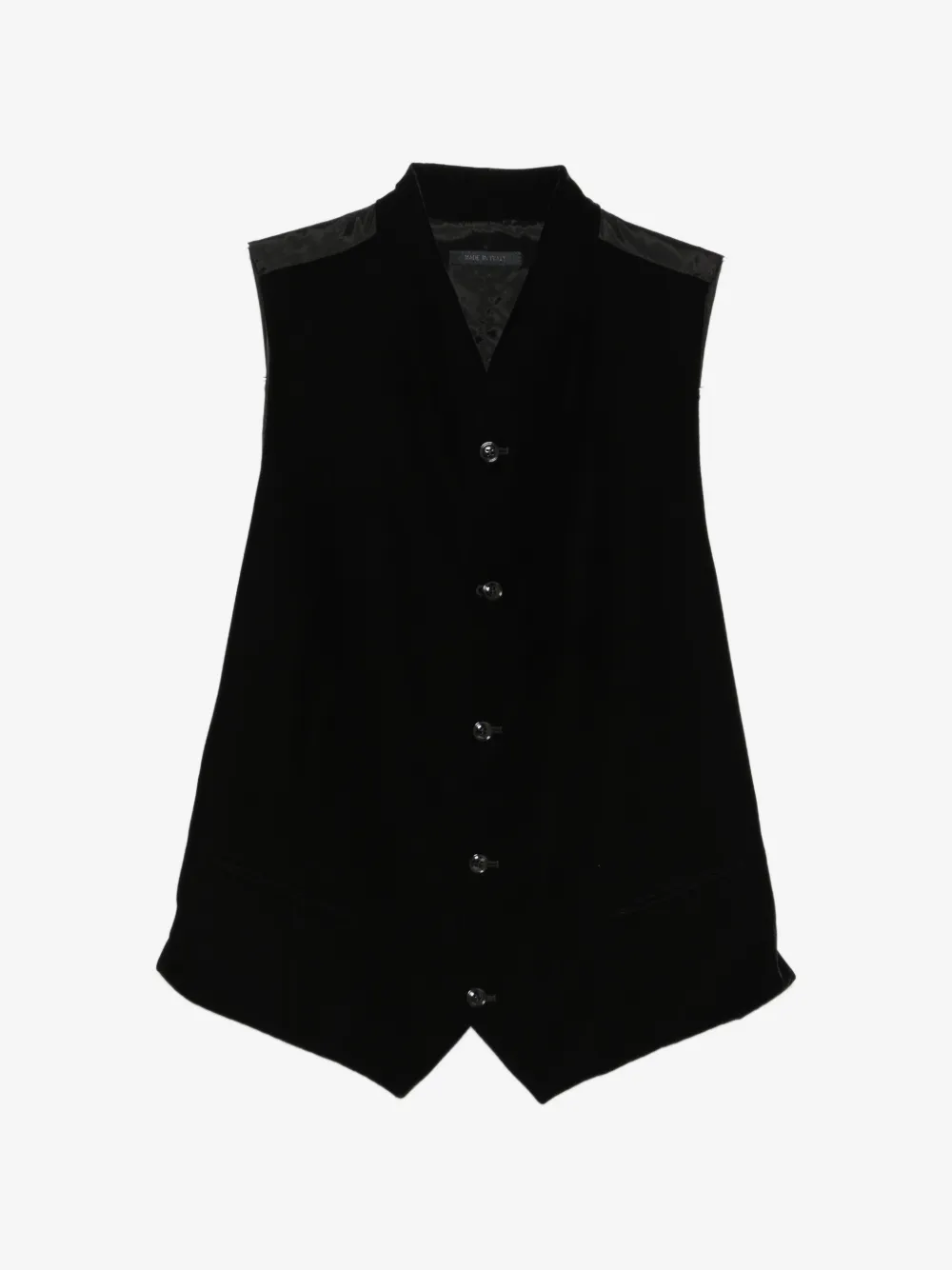 Giorgio Armani chaleco con botones | negro | Image 1