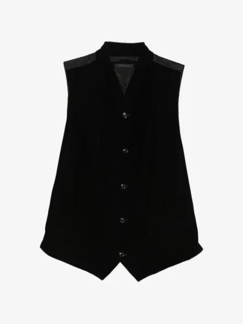 Giorgio Armani chaleco con botones