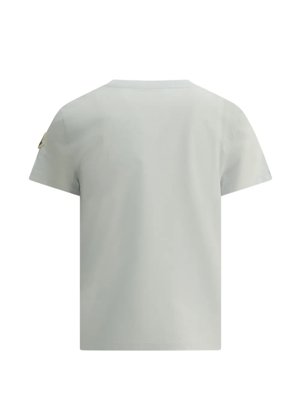 Moncler Enfant T-shirt met geborduurd logo Grijs