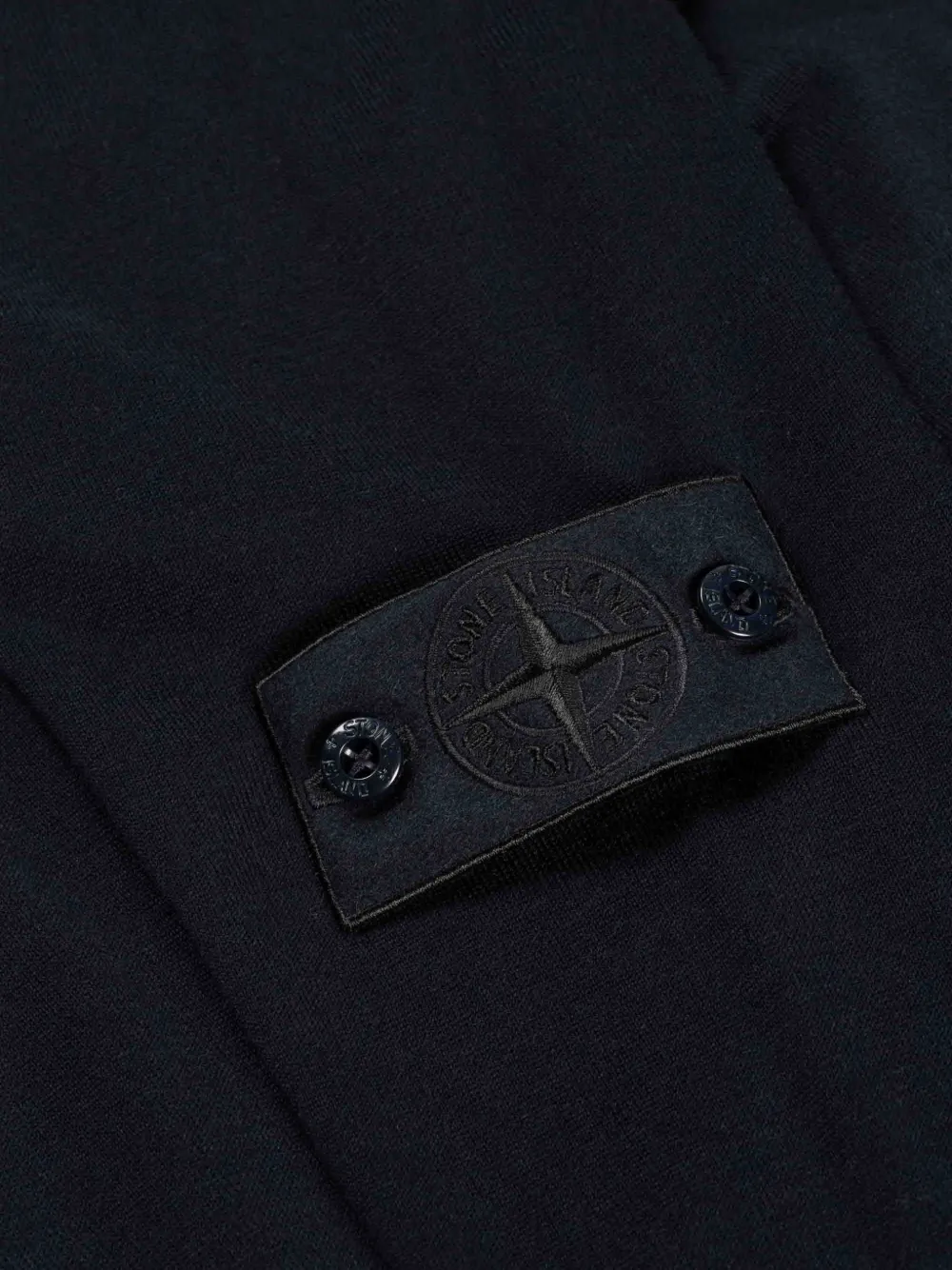 Stone Island Coltrui met logopatch Zwart