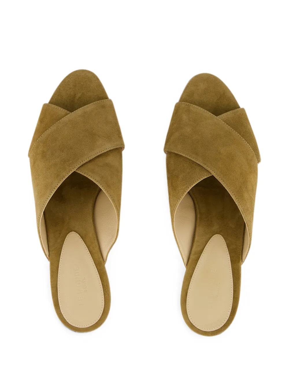 Le Monde Beryl Luca crossover-strap sandals Bruin