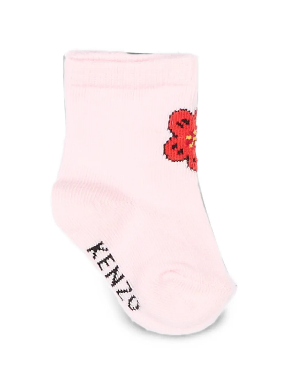 Kenzo Kids Twee paar Boke Flower sokken Roze