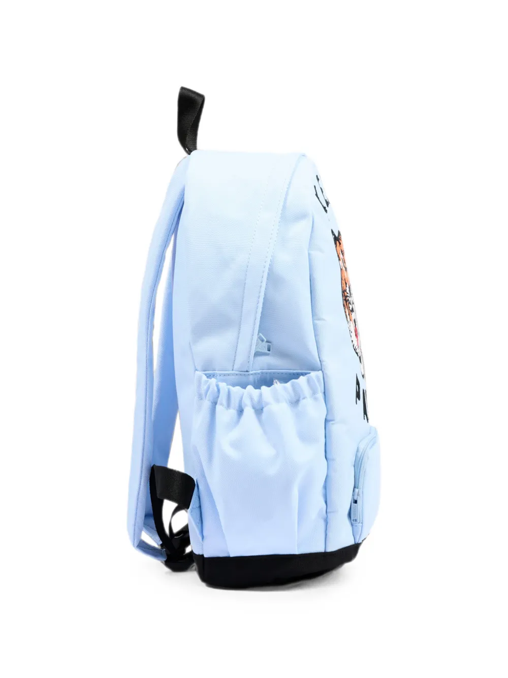 Kenzo Kids Rugzak met geborduurd Tiger-patroon Blauw