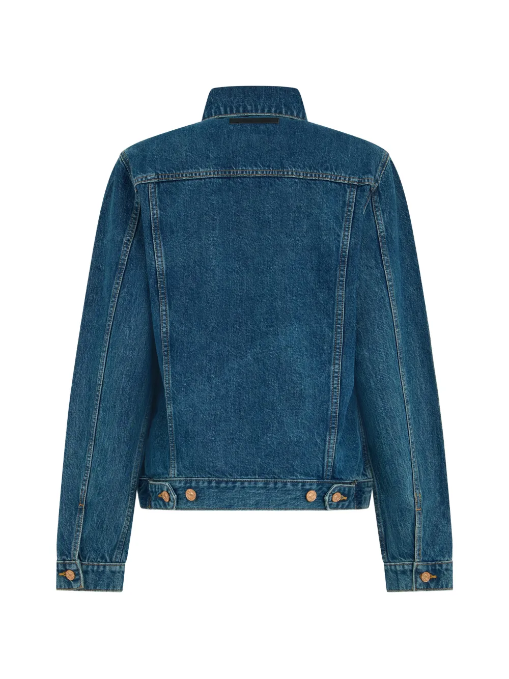 7 For All Mankind Perfect denim jack met knoopsluiting Blauw