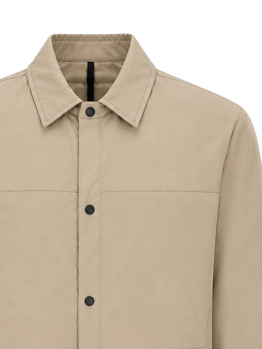 Moncler Revoline gewatteerd shirtjack Beige