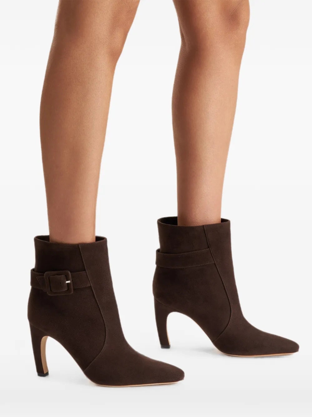 Malone Souliers Rowan buckle-strap ankle boots Bruin