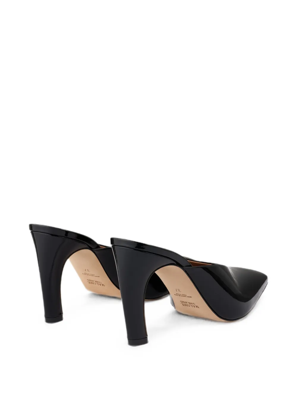 Malone Souliers Rowe leather mules Zwart