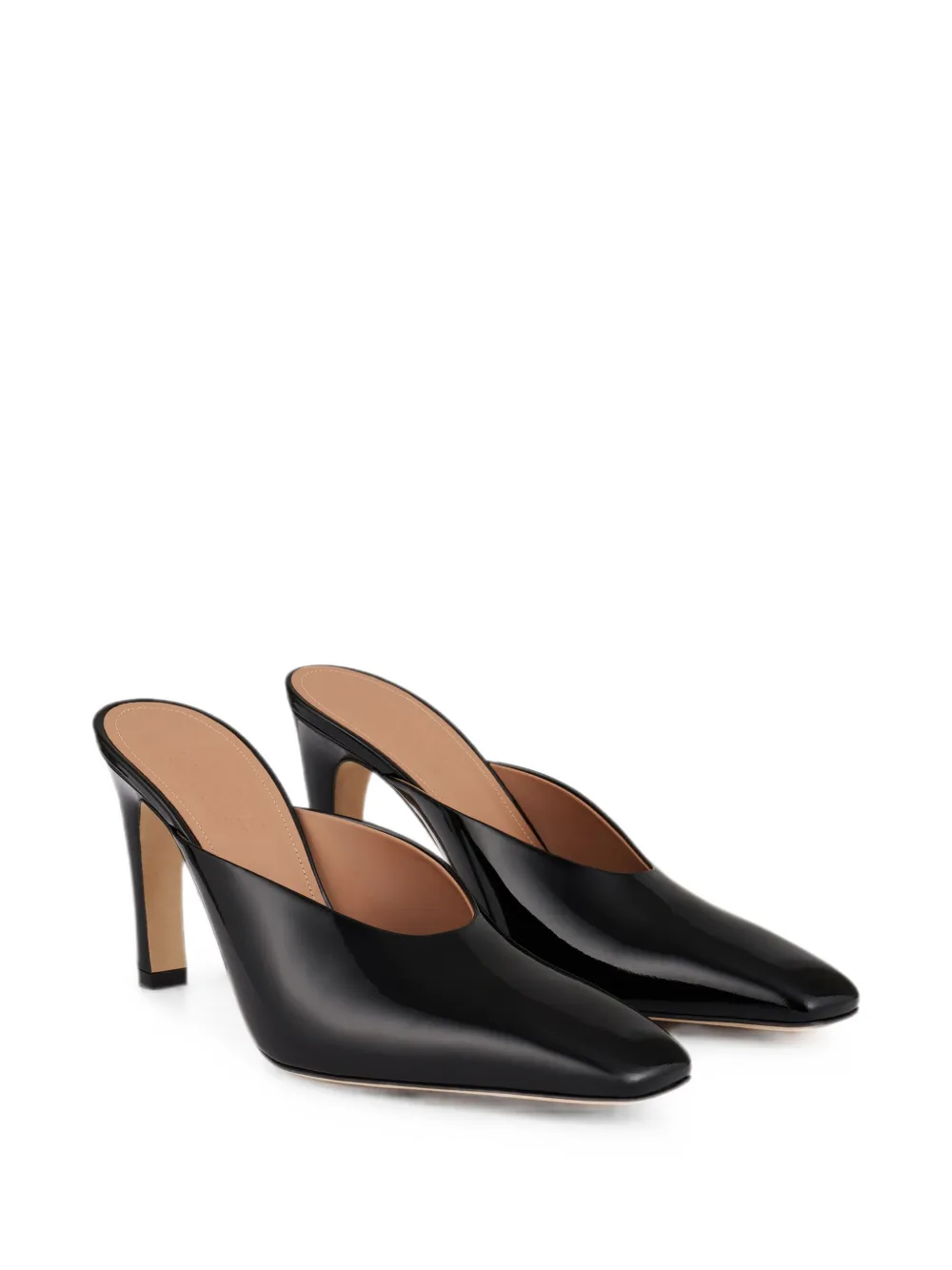 Malone Souliers Rowe leather mules Zwart