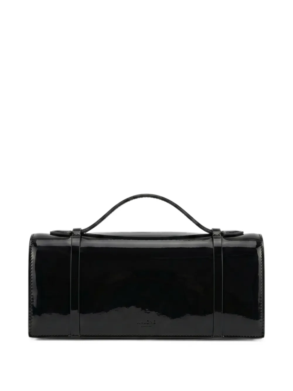 Malone Souliers May lakleren shopper Zwart