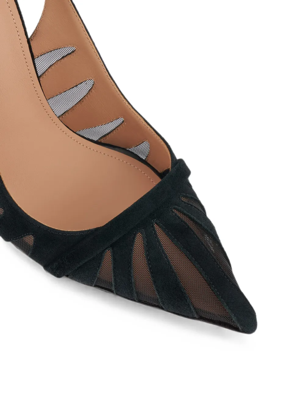 Malone Souliers Schiffer slingback pumps Zwart