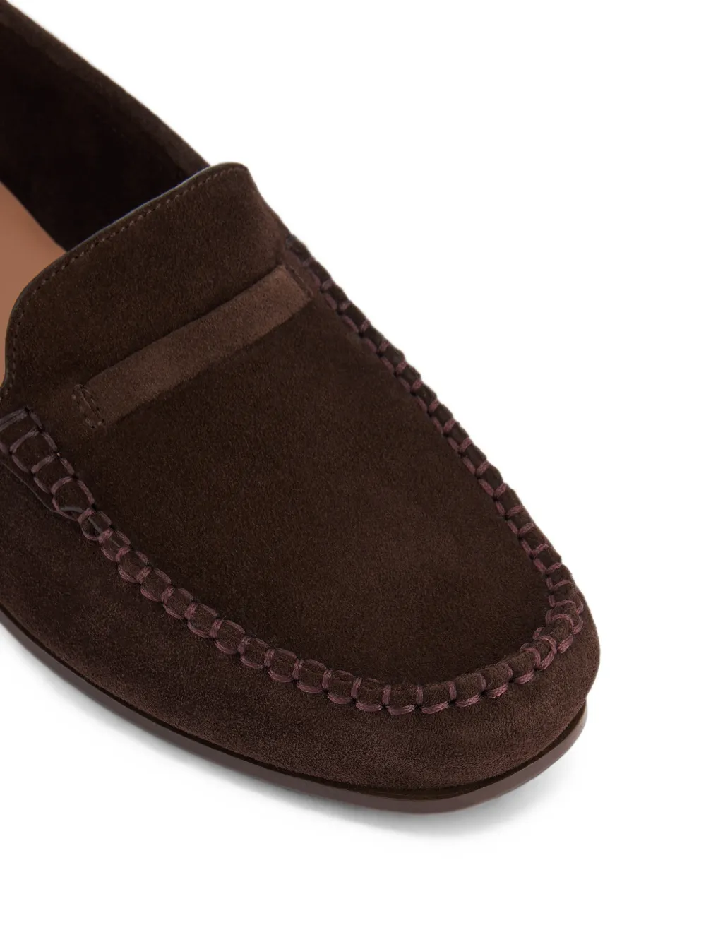Malone Souliers Knightsbridge suede loafers Bruin