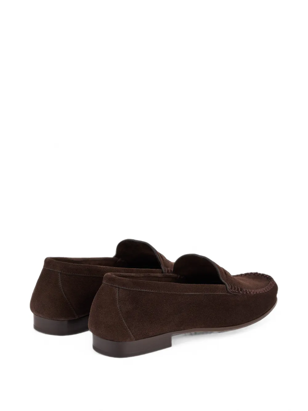 Malone Souliers Knightsbridge suede loafers Bruin