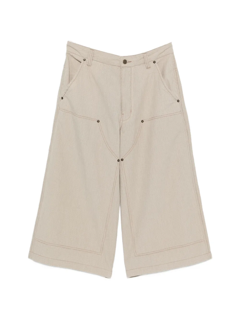 6397 checked shorts - Toni neutri