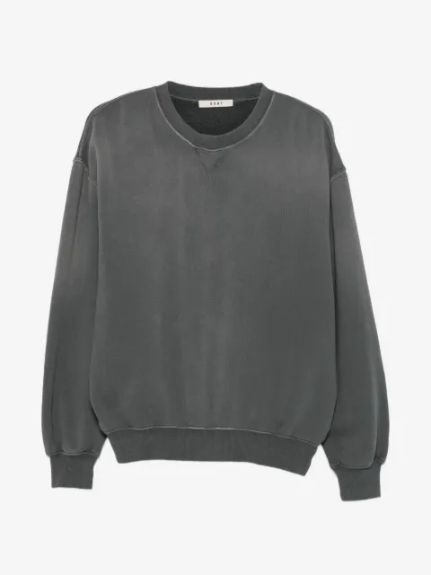 6397 faded-effect crew neck sweashirt