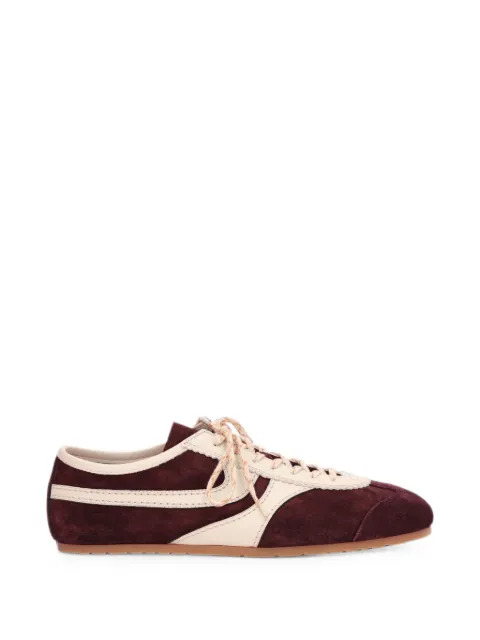 DRIES VAN NOTEN suede sneakers