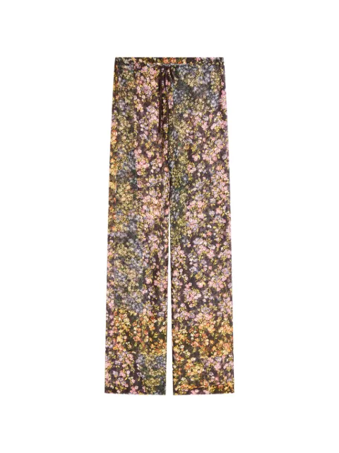 DRIES VAN NOTEN elasticated jacquard pants