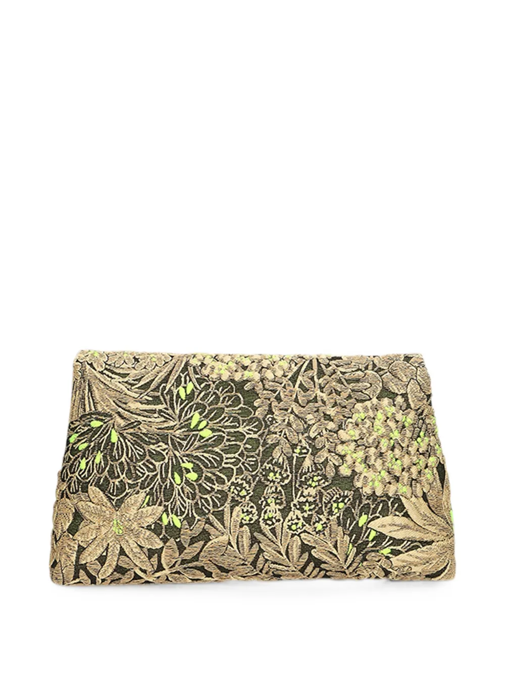 Dries Van Noten Jacquard Envelope Bag In Multi