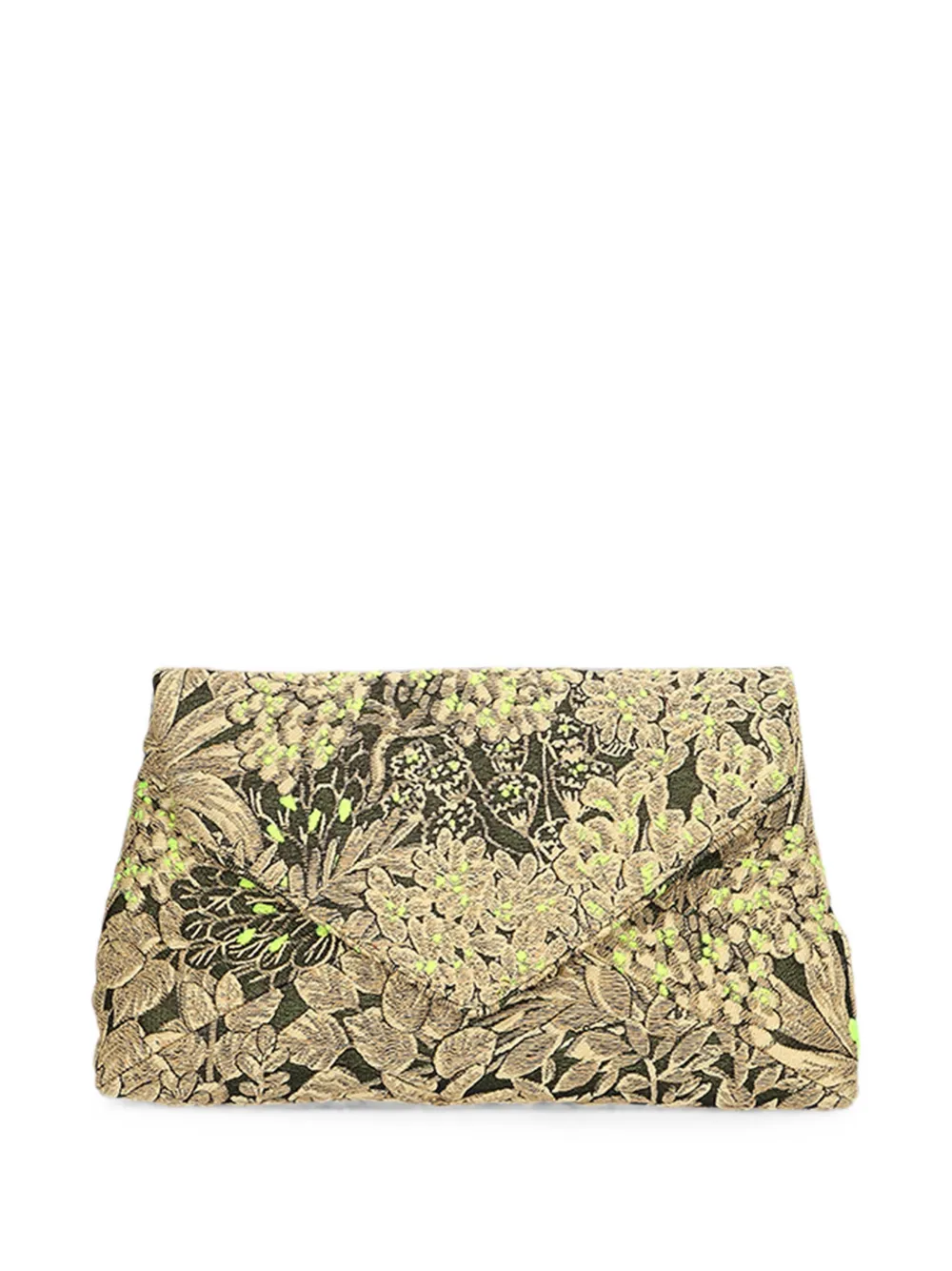 DRIES VAN NOTEN Umhängetasche aus Jacquard - Gold
