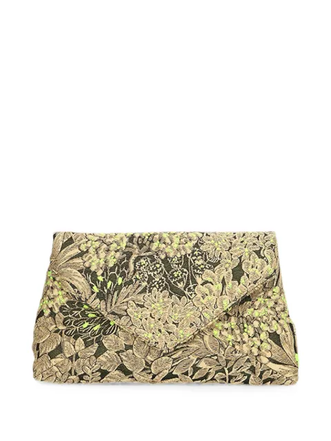 DRIES VAN NOTEN jacquard envelope bag