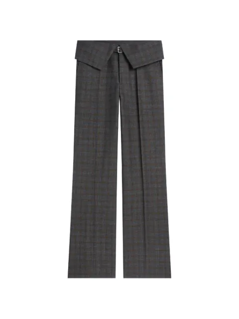 DRIES VAN NOTEN folded wool pants