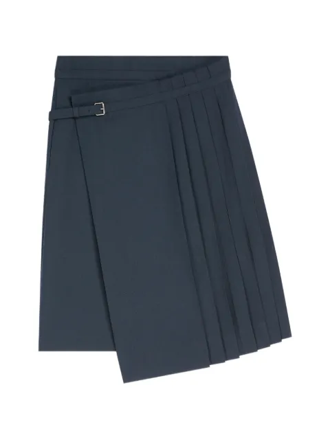 DRIES VAN NOTEN falda corta plisada