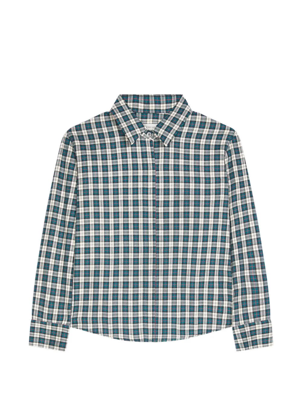 DRIES VAN NOTEN Kastiges Hemd - Blau