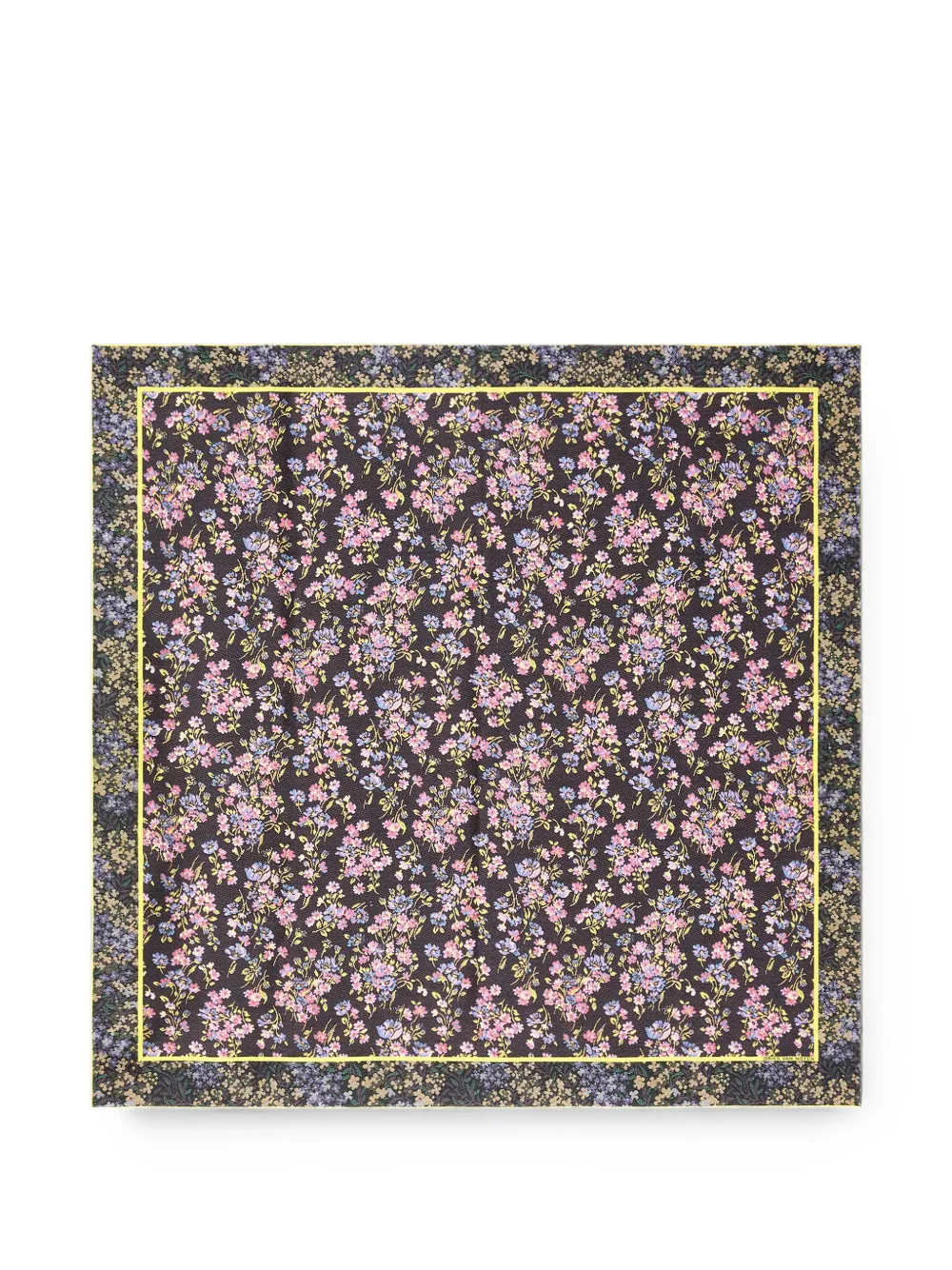 DRIES VAN NOTEN Foulard in seta - Nero