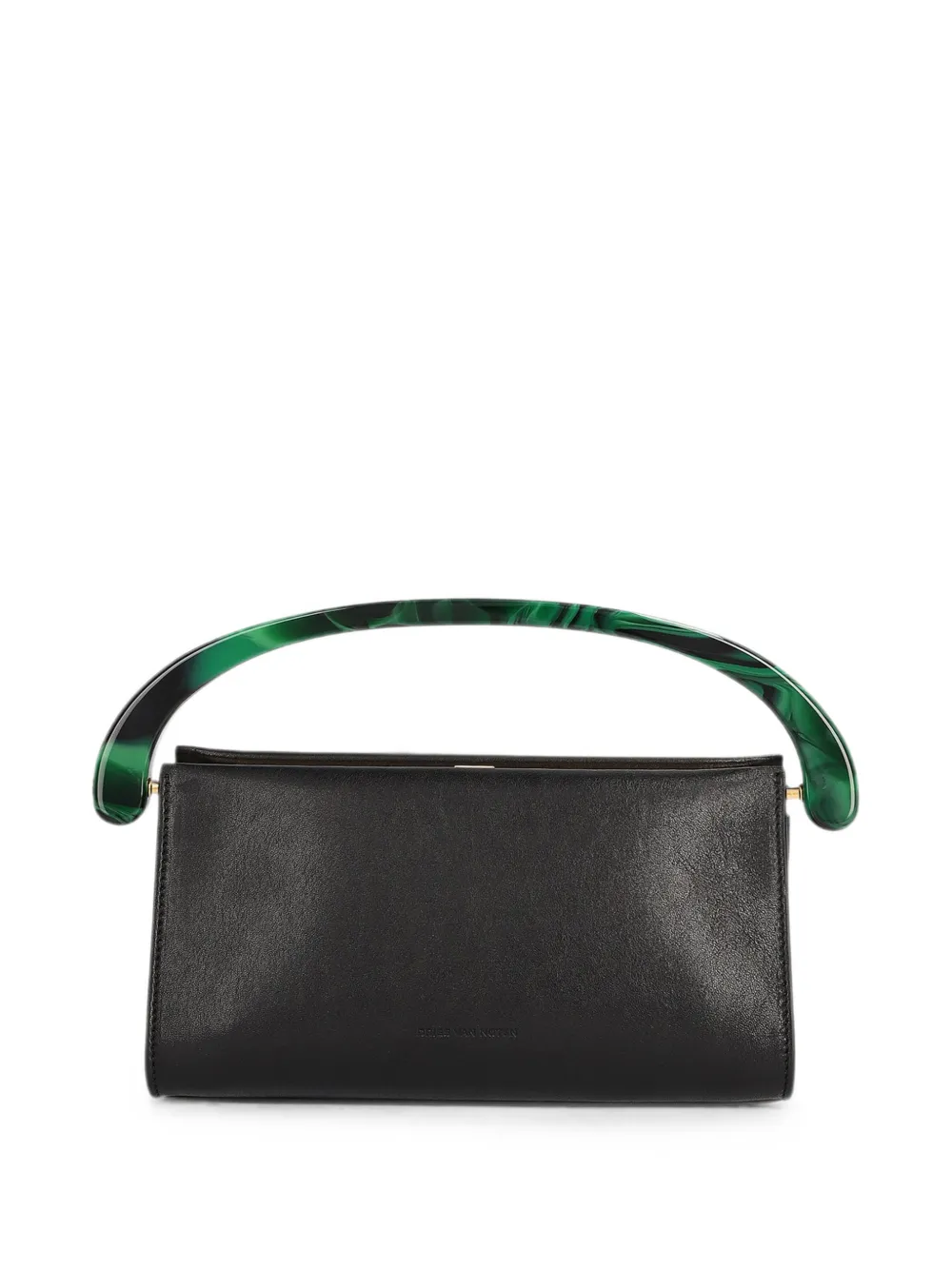 DRIES VAN NOTEN Small Leather Bag in Black, view 4