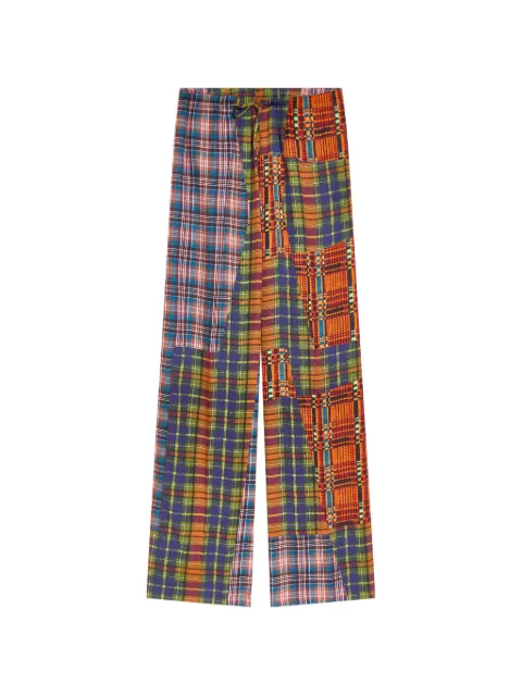 DRIES VAN NOTEN elasticated viscose pants
