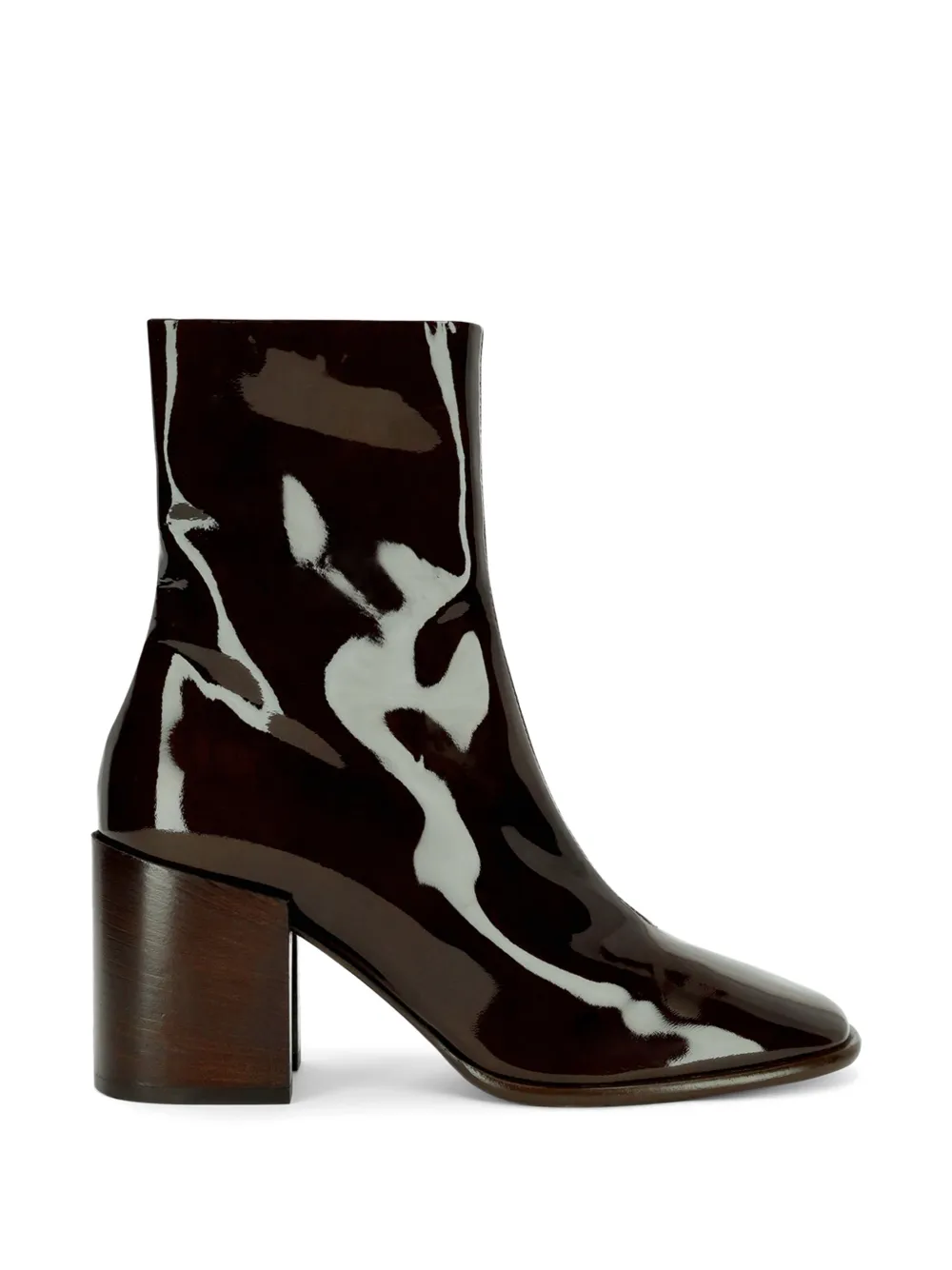 DRIES VAN NOTEN heeled leather boots