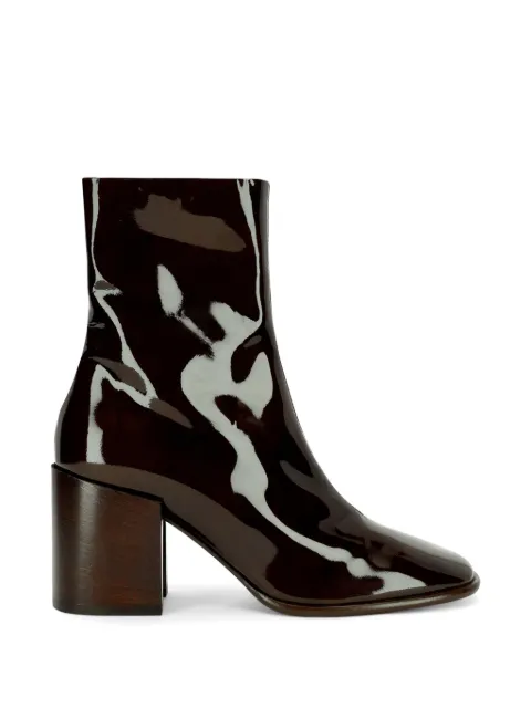 DRIES VAN NOTEN heeled leather boots