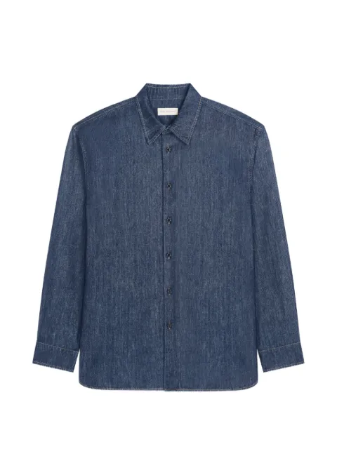 DRIES VAN NOTEN loose denim shirt