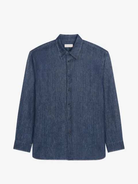 DRIES VAN NOTEN loose denim shirt