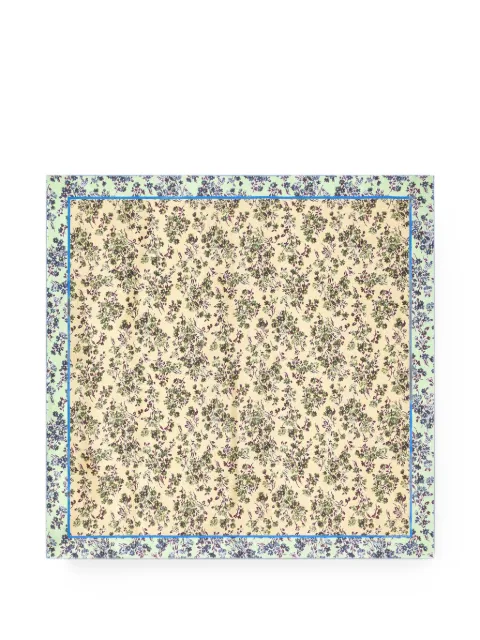 DRIES VAN NOTEN silk square scarf