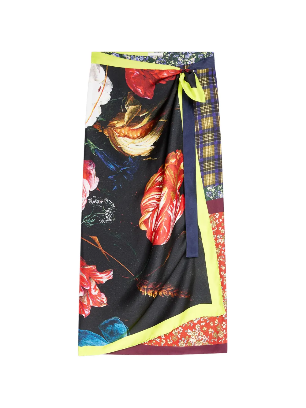 DRIES VAN NOTEN Langer Wickelrock - Schwarz