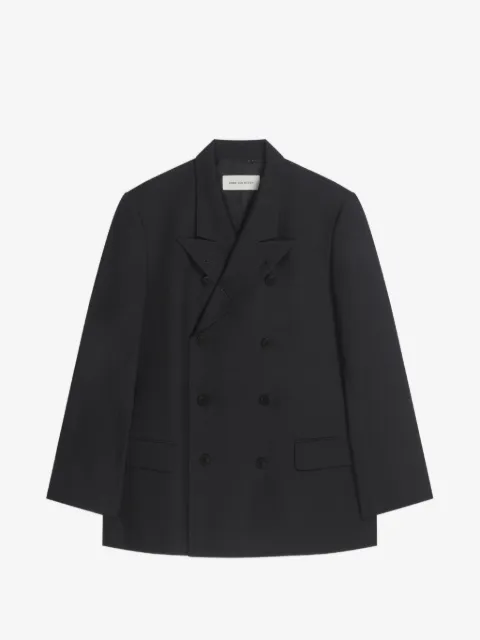 DRIES VAN NOTEN oversized wool blazer