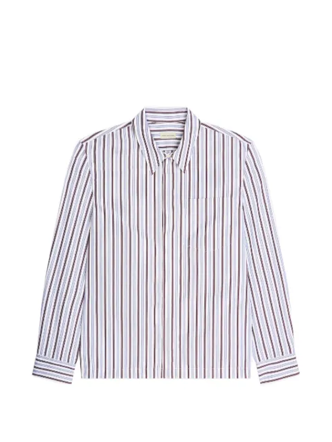 DRIES VAN NOTEN cotton zip shirt