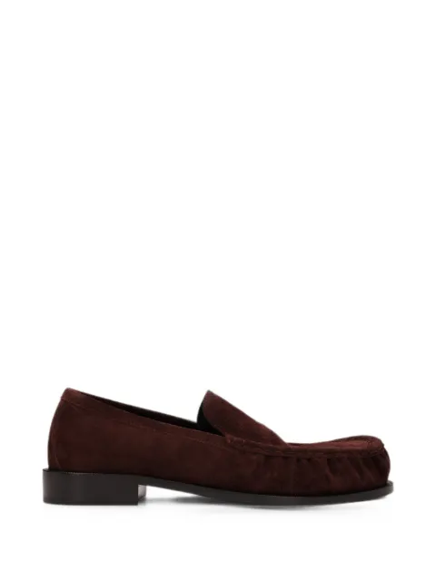 DRIES VAN NOTEN suede loafers