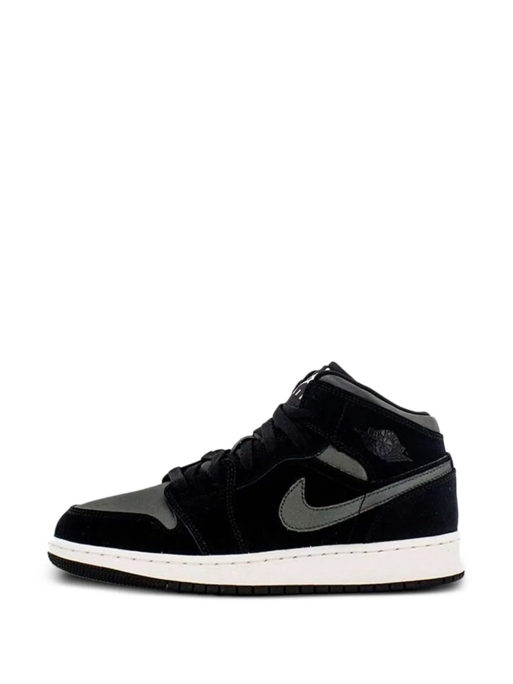 Jordan Kids Air Jordan 1 Mid sneakers Zwart