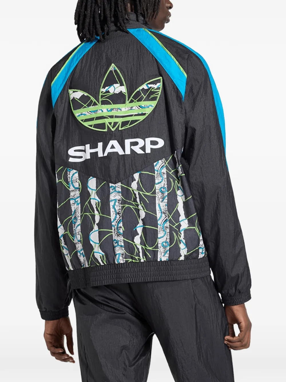 adidas Manchester United 90 track jacket Zwart
