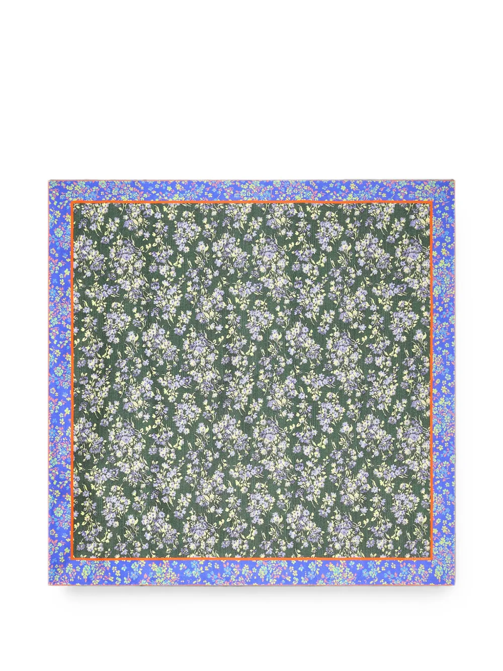 DRIES VAN NOTEN Schal aus Seide - Grün